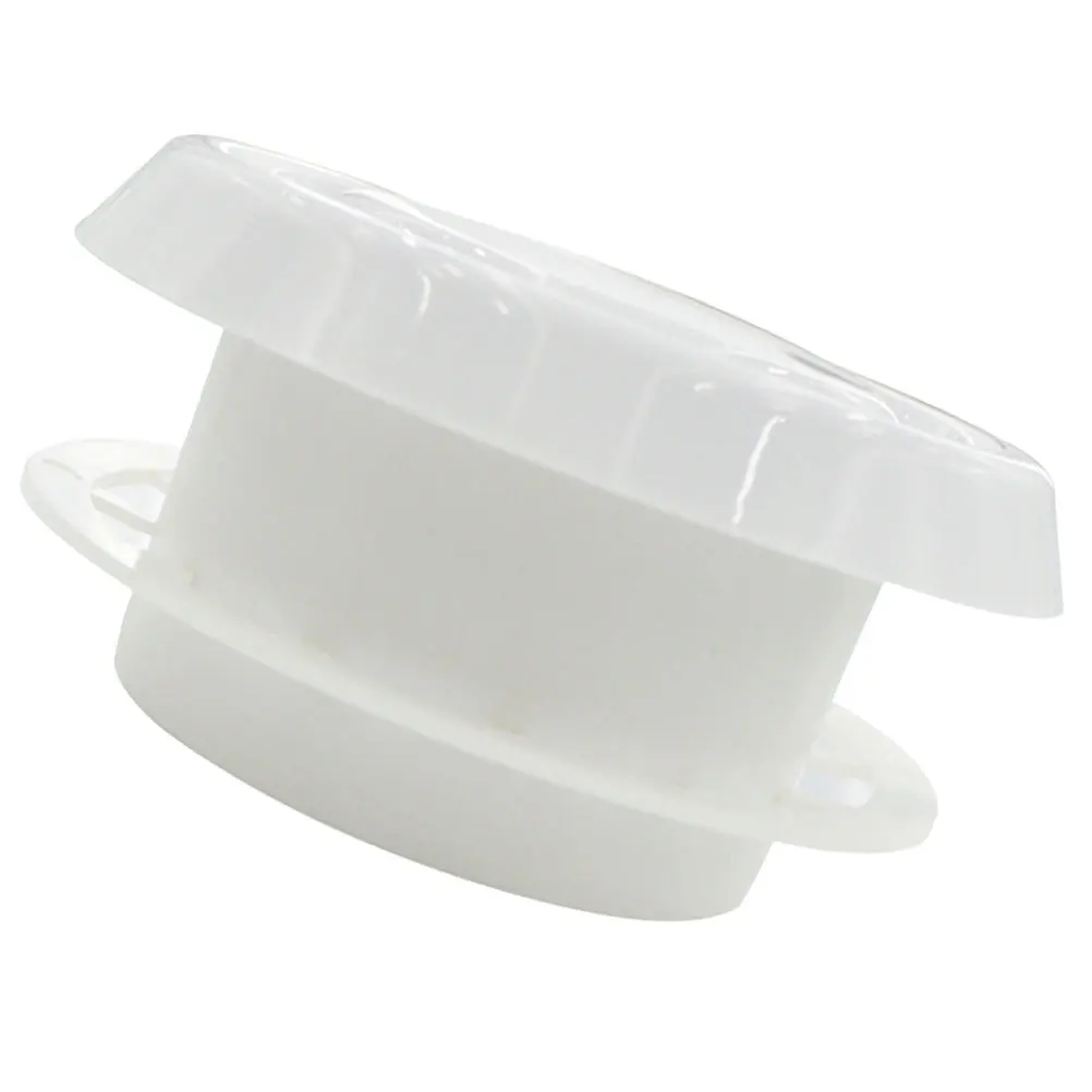 Cubierta de conducto de ventilación de aire de techo redondo ajustable, difusor de techo de pantalla de malla de Panel extraíble ABS duradero para escape de conducto en línea