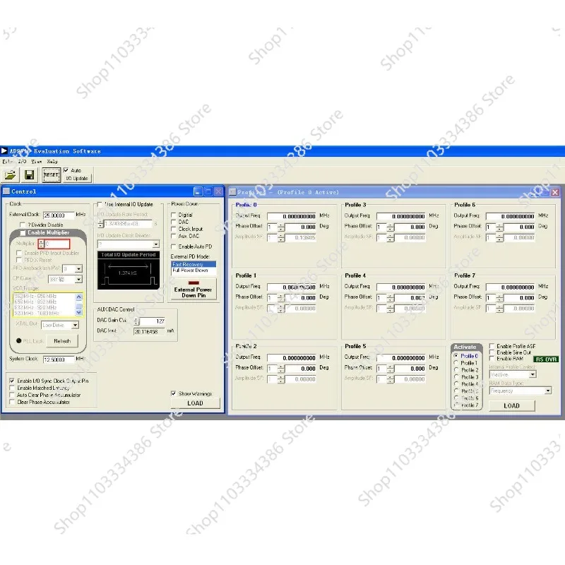 AD9910 Module 1G DDS Module, Support Official Software, Arbitrary Signal Generator