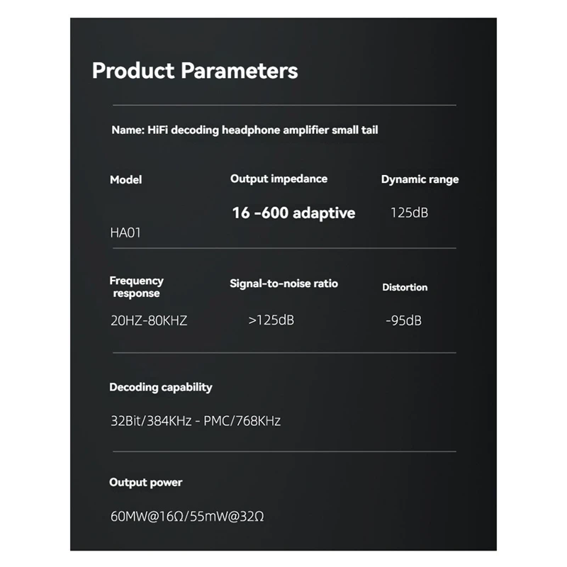 Podwójny chip CS43198 + CT7601 przenośny USB HIFI DAC i wzmacniacz słuchawkowy bezstratny przenośny klucz sprzętowy DSD256 32Bit/384Hz