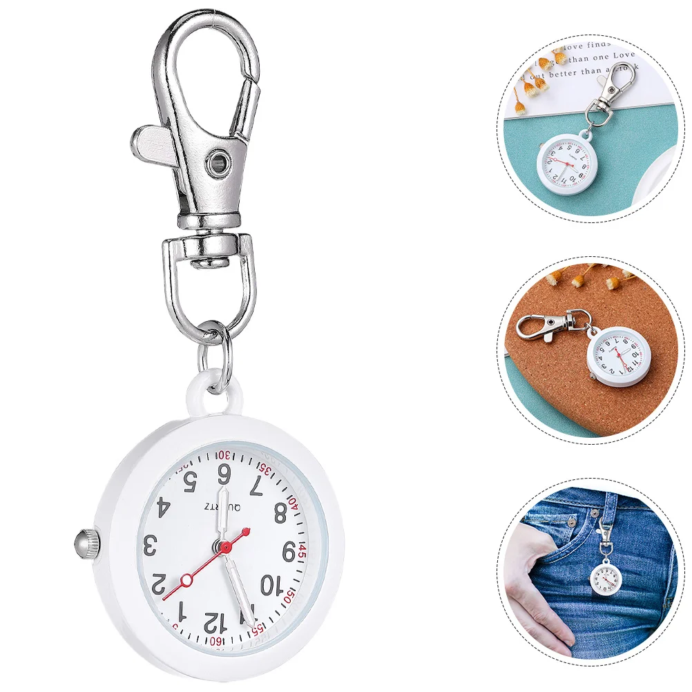 

2Pcs Nurse Pocket Watch Vintage Design Stopwatch Function Portable Medical Watch Nurses Shift Time Tracking