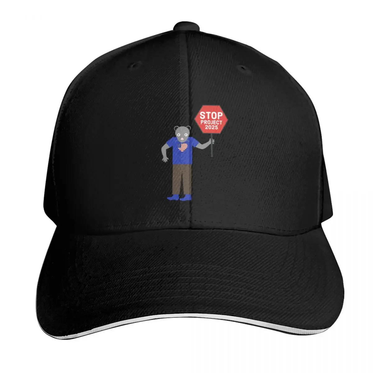“Vermin” activist stop project 2025. Baseball Cap Vintage Retro Embroidered Lightweight Packable Gift for Him Her