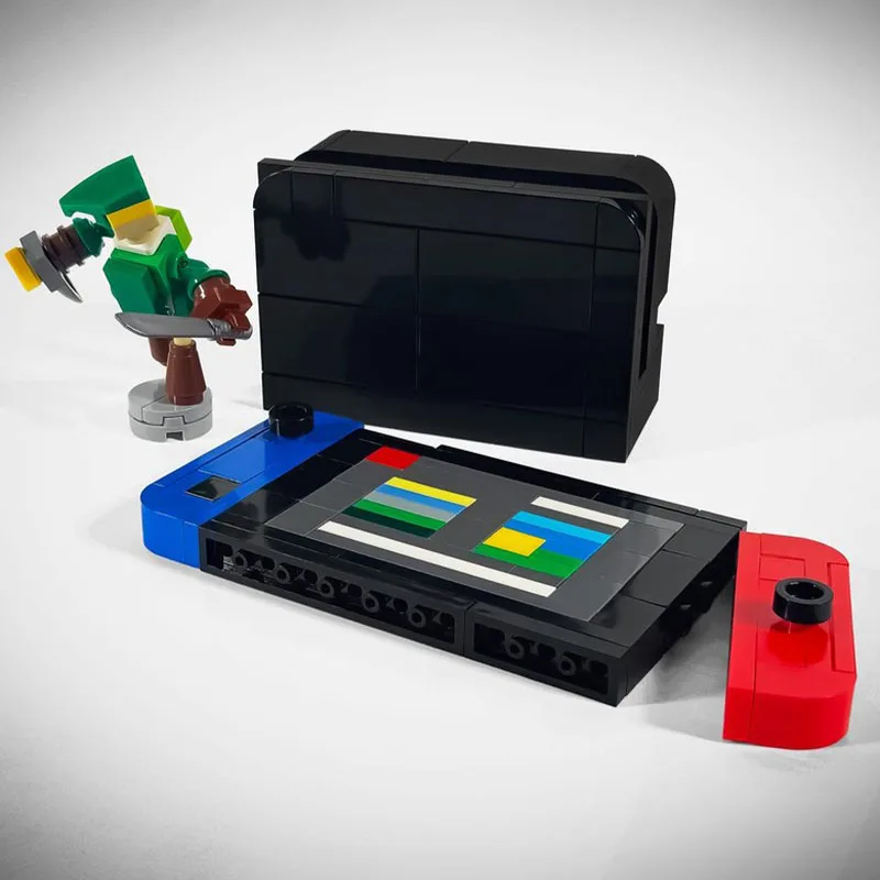 1472 قطعة MOC Brickendo وحدة التحكم المنزلية حزمة اللبنات الخيال الفضائي حتى البلاستيك الأطفال أطفال عيد الميلاد لعبة هدية #3