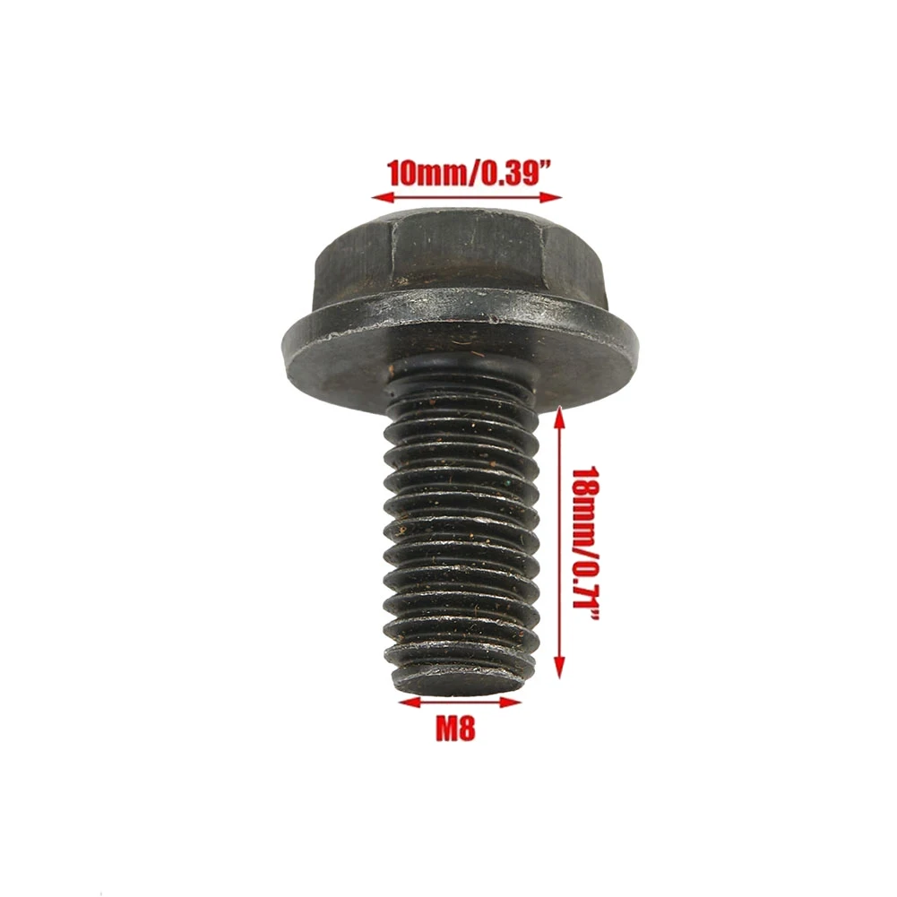 Clutch Pressure Plate Pressure Plate Indoor Cutting Machine M8x18mm Power Tool With Saw Blade Bolt Aluminum Black
