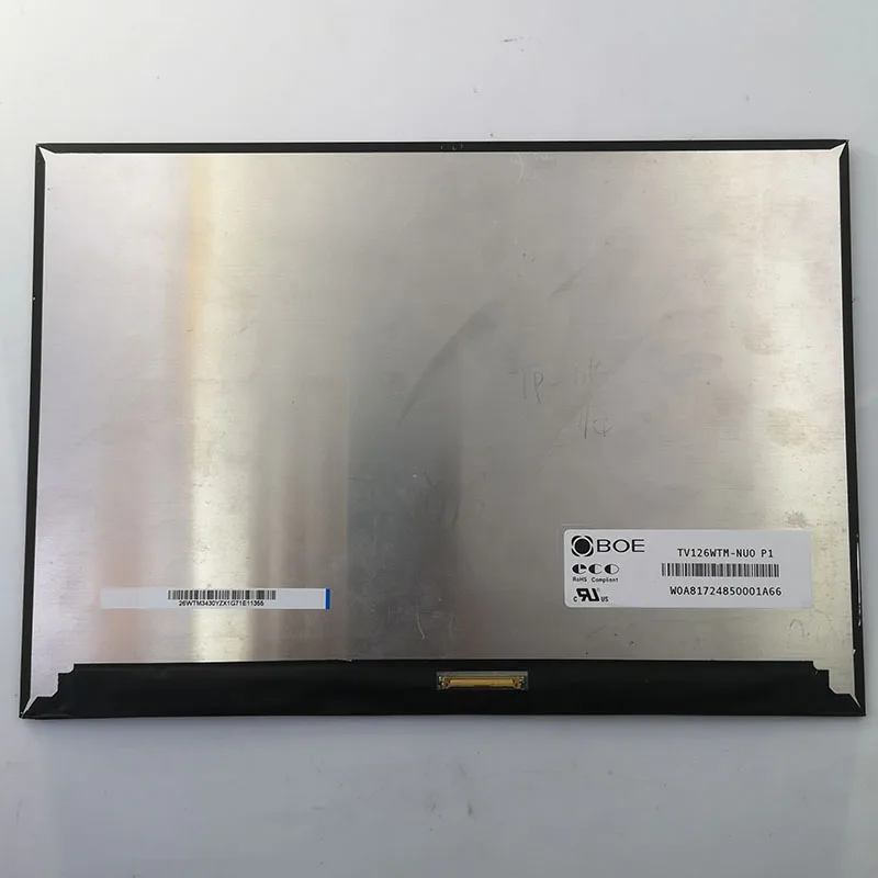 12.6 INCH TV126WTM-NU0 P1 12.6'' 2160X1440 LCD DISPLAY SCREEN PANEL Matrix 40 pins eDP