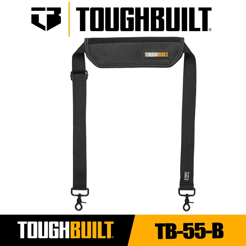 TOUGHBUILT TB-55-B Набор инструментов для плечевого ремня Держатель плечевого ремня Прочный домашний инструмент для спины Аксессуары Прочный