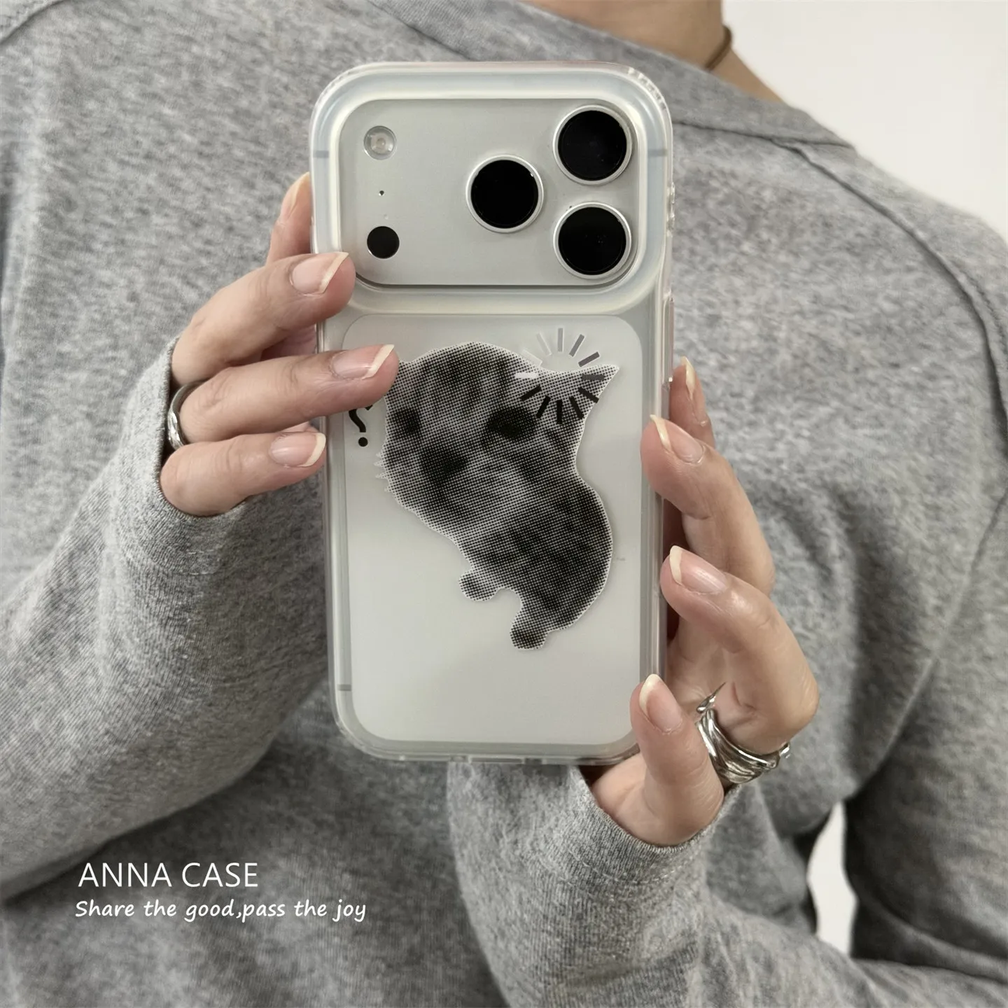 Korean Ins Cute Pixel Cat Puppy Y2K Phone Case For iPhone Ultra 18 17 Air 16 15 14 13 12 11 Pro Max 7 8 Plus XR XS MAX Cover view 5