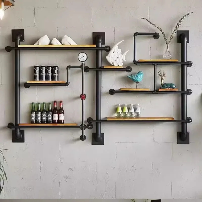 Minimalist Woman Wine Holder Cabinet Black Display Living Room Wine Rack Bottle Restaurant Shelf Botelleros De Vino Furniture