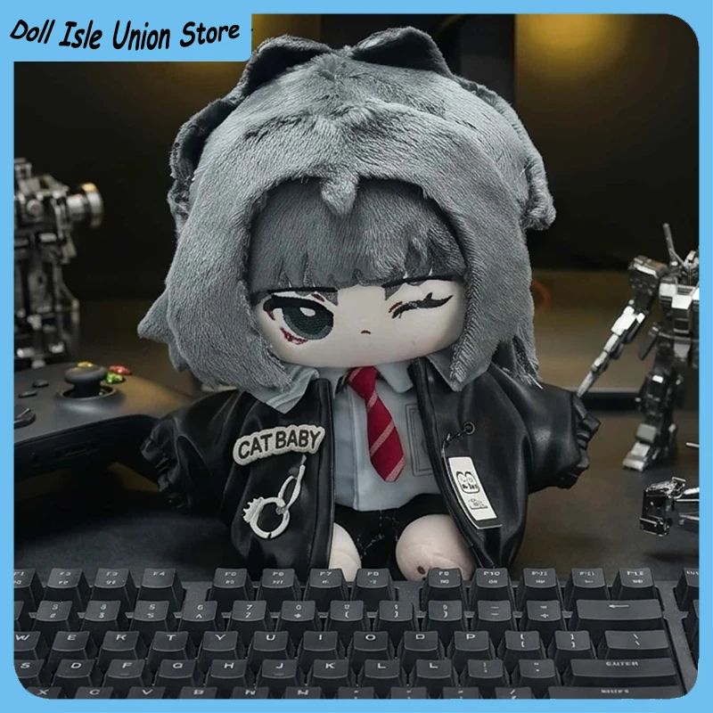 Jane Doe Zenless Zone Zero Cotton Doll Toy Cosplay Game Plush Stuffed Body Present 20cm Anime Change Clothes Plushie