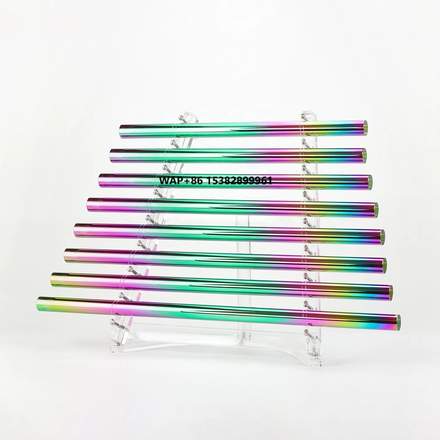 

Mountain Rain Handmade 440/432Hz Musical Quartz Crystal Harp Clear Colorful Sound Therapy Other Crystal Crafts