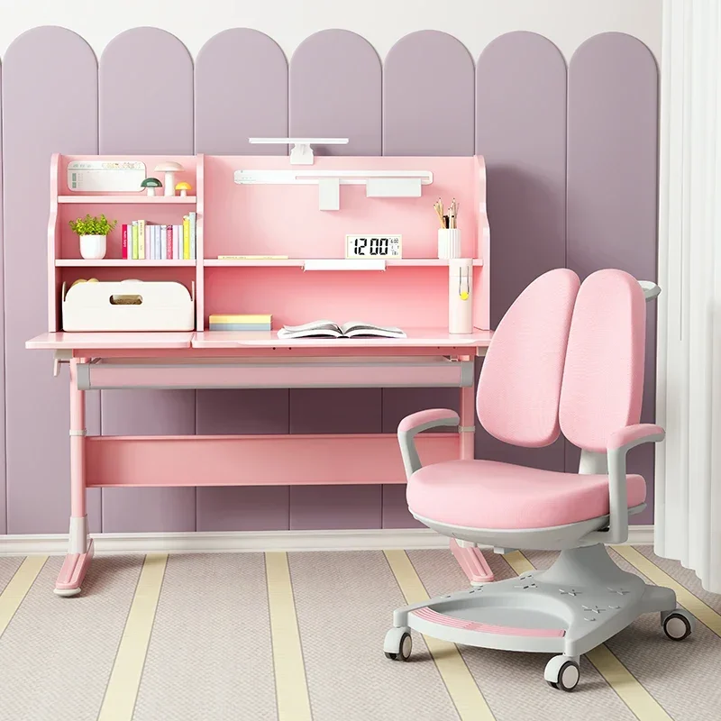 2026 Trendy Children furniture Remote control Electric smart children study desk ergonomic adjustable kids table for studying