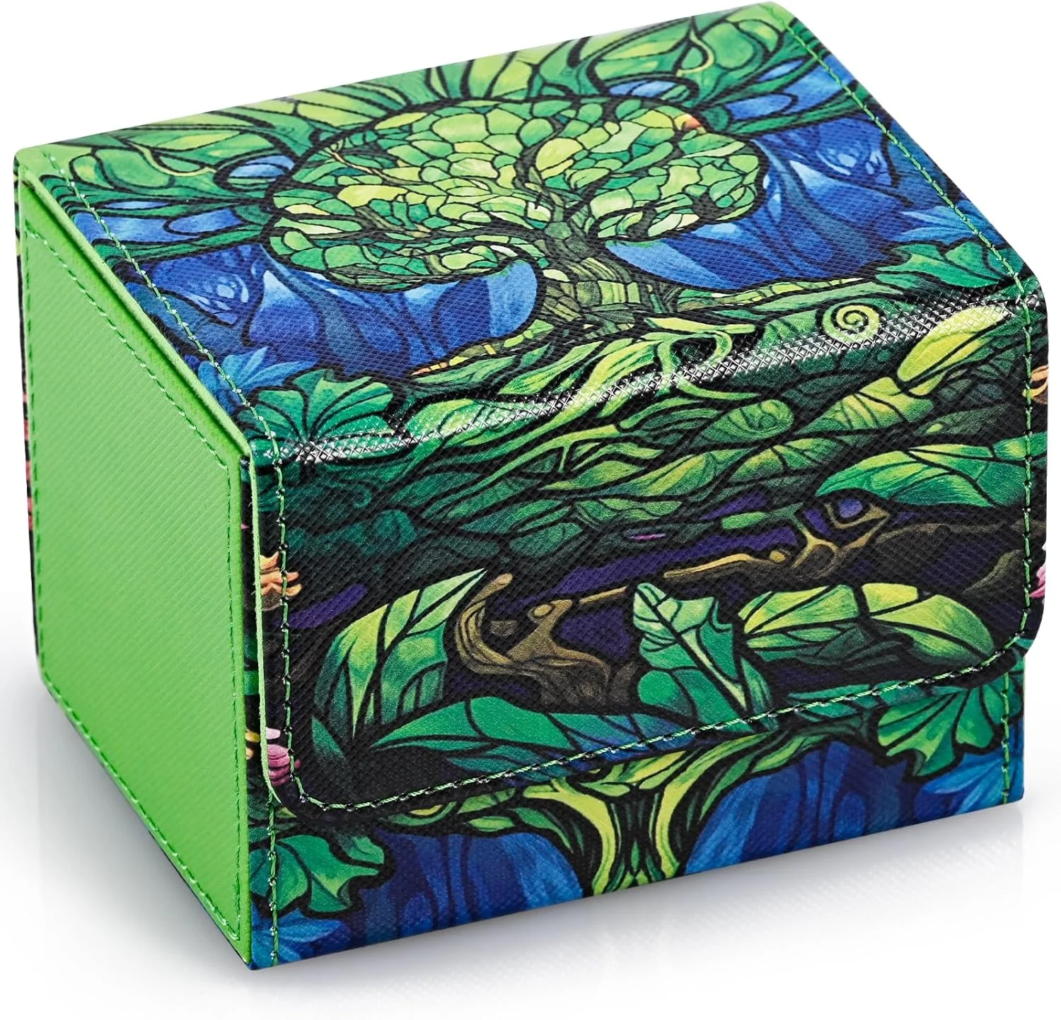 PU Leather Deck Box for TCG Cards (Holds 120+ Sleeved) image