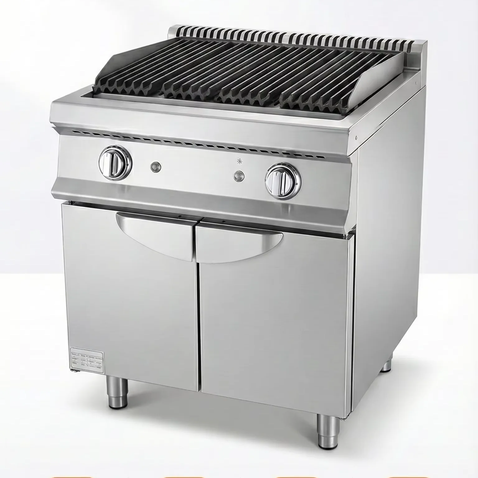 

Commercial BBQ Radiant Broiler Grill with Stainless Steel 304 Cabinet 23KW Power Multifunctional Kitchen Equipment