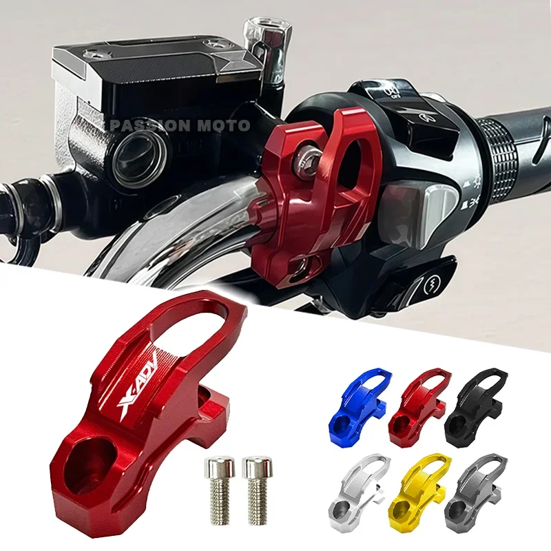 For Honda HONDA XADV X ADV X-ADV 750 650 300 Xadv Motorcycle Accessories CNC Aluminum Cylinder Helmet Hook Bag Holder Clamp