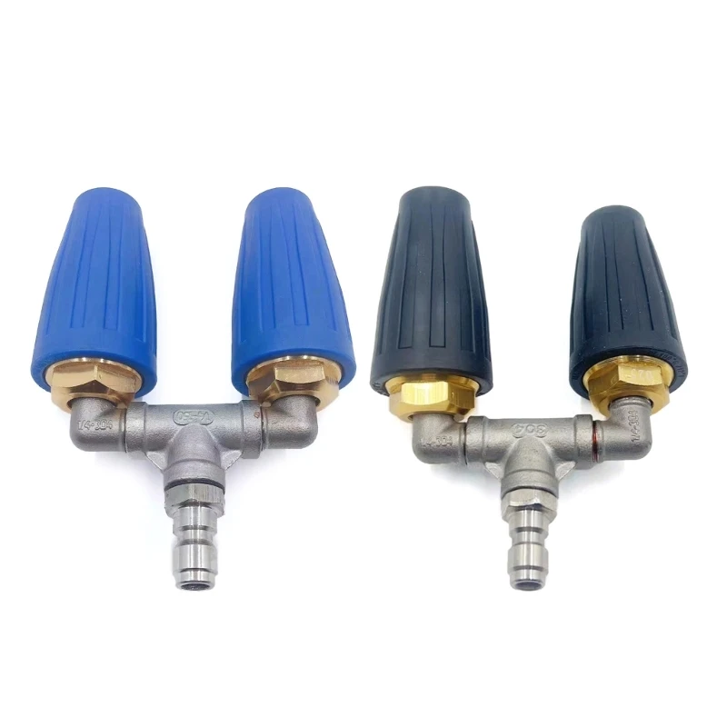 360 Rotating Pressure Washer Nozzle with 1/4