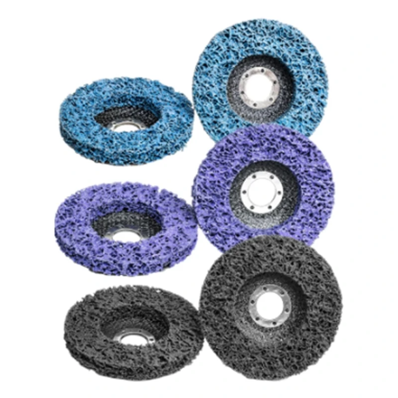 

6 Pack 4-1/2 Inch X 7/8 Inch Strip Discs Stripping Wheel For Angle Grinder Clean And Remove Paint Coating Rust