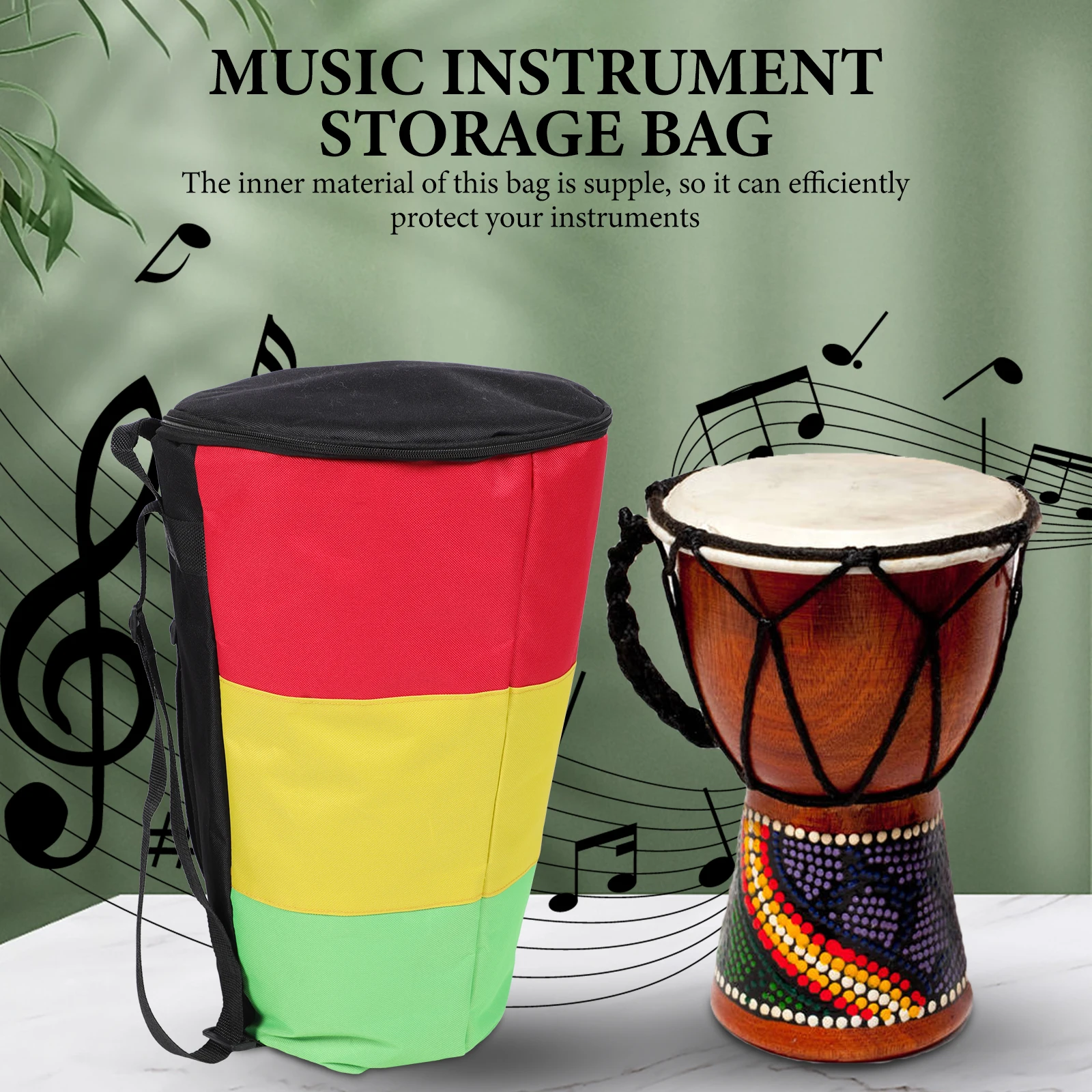 

Oxford Cloth Drum Bag African Kit Pouch Musical Instrument Waterproof Backpacks