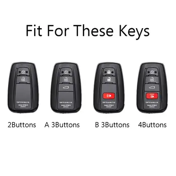 Graffiti pouzdro na dálkové ovládání od auta s přívěskem pro Toyota CHR Camry Corolla RAV4 Highlander C-HR Prius Land Cruiser Prado 10 nejlepší prodej Kryt klíče od Toyoty Prius - №8