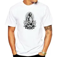 The Dude The Big Lebowski T-Shirt Men Dude Jeff Bridges Abide Big Tall Tees T Shirts t-shirts Big Size Large 4XL 5XL Clothing