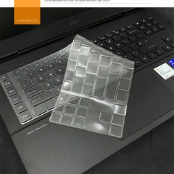 Funda de TPU transparente para teclado de portátil, Protector de piel para HP Omen Gaming 17-ck1001TX 17-ck1004TX 17-ck0055TX 17-ck0056TX, 17,3