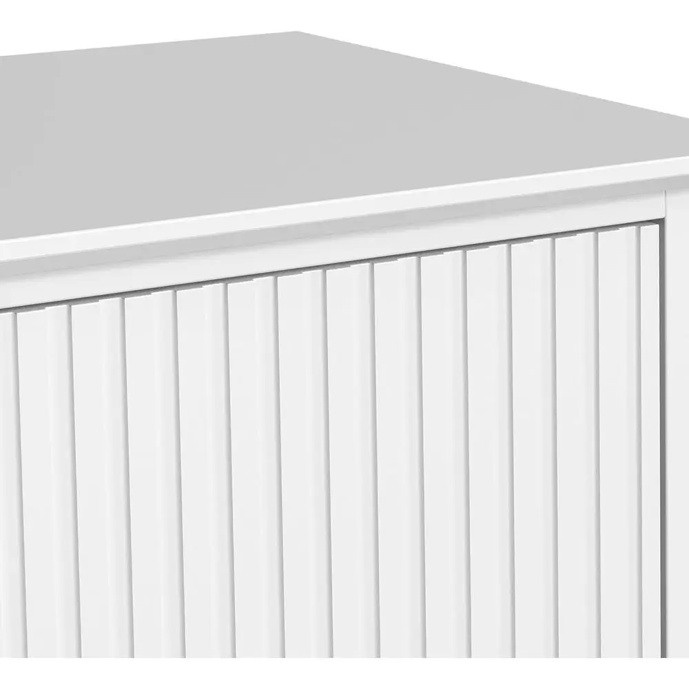 خزانة مزدوجة معاصرة ذات 6 أدراج مع خزانة تخزين خشبية بيضاء مع إغلاق ناعم لغرفة النوم وغرفة المعيشة والممر