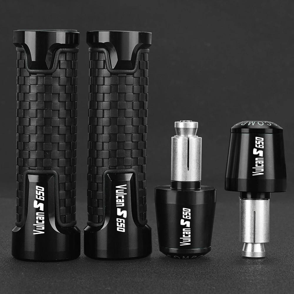 

2022 2023 Motorcycle Handle Hand Bar Ends For KAWASAKI VULCAN S650cc s650 VULCANS VULCAN S 650 2015-2024 Handlebar Grips End