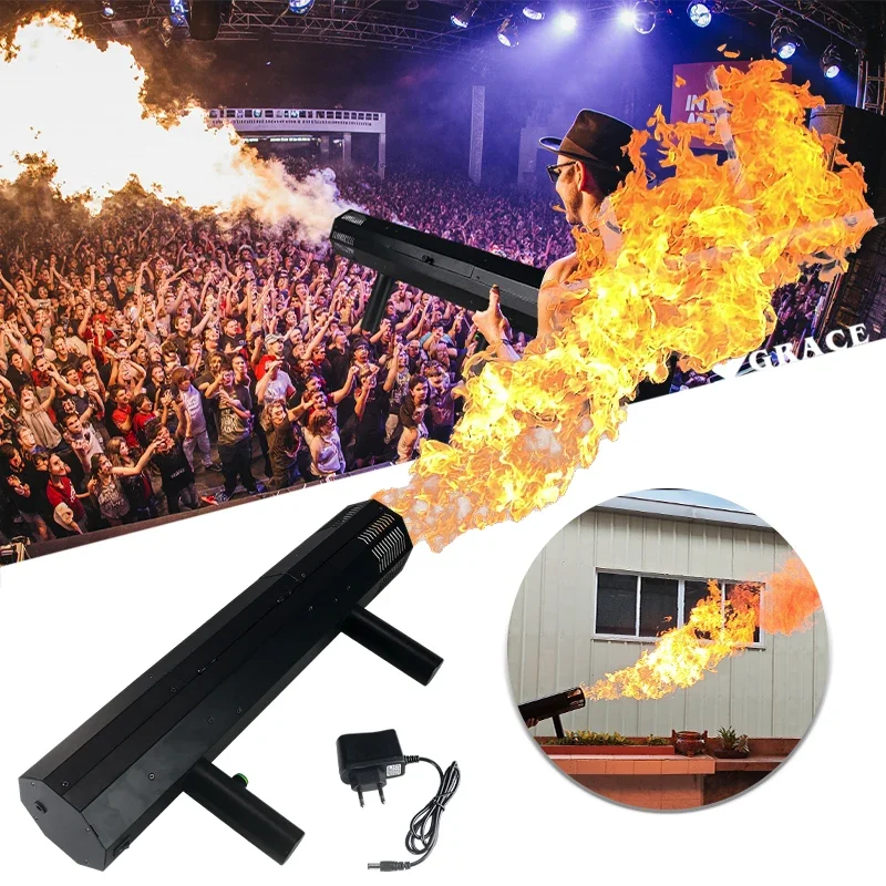 Igracelite Stage Fire Gun for Party Flame Thrower Sparkle Firing Machine Handheld Machine
