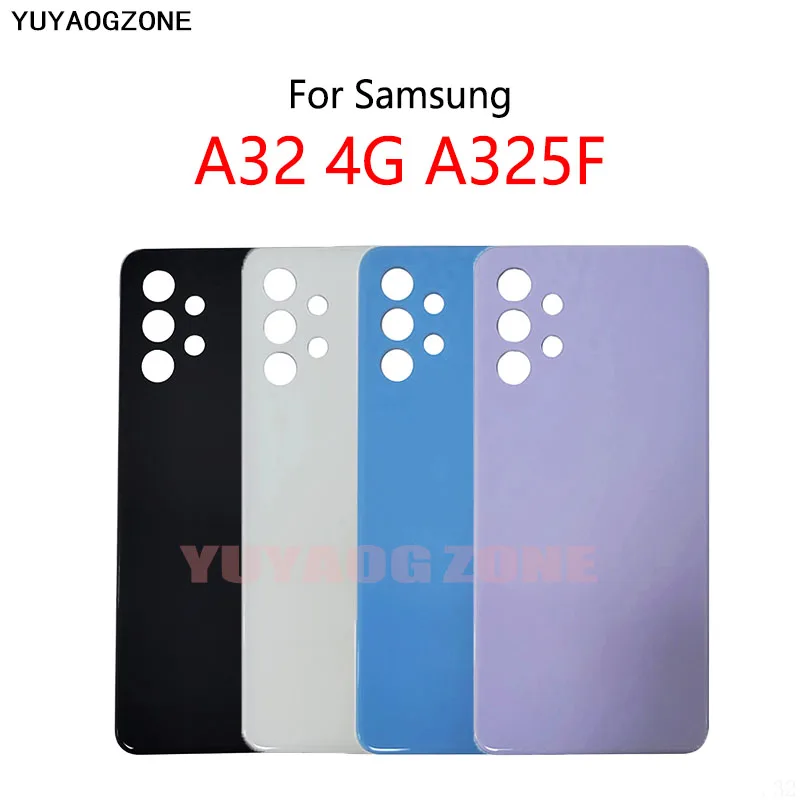 Battery Back Cover For Samsung Galaxy A32 4G A325F Housing Battery Cover Rear Case Panel