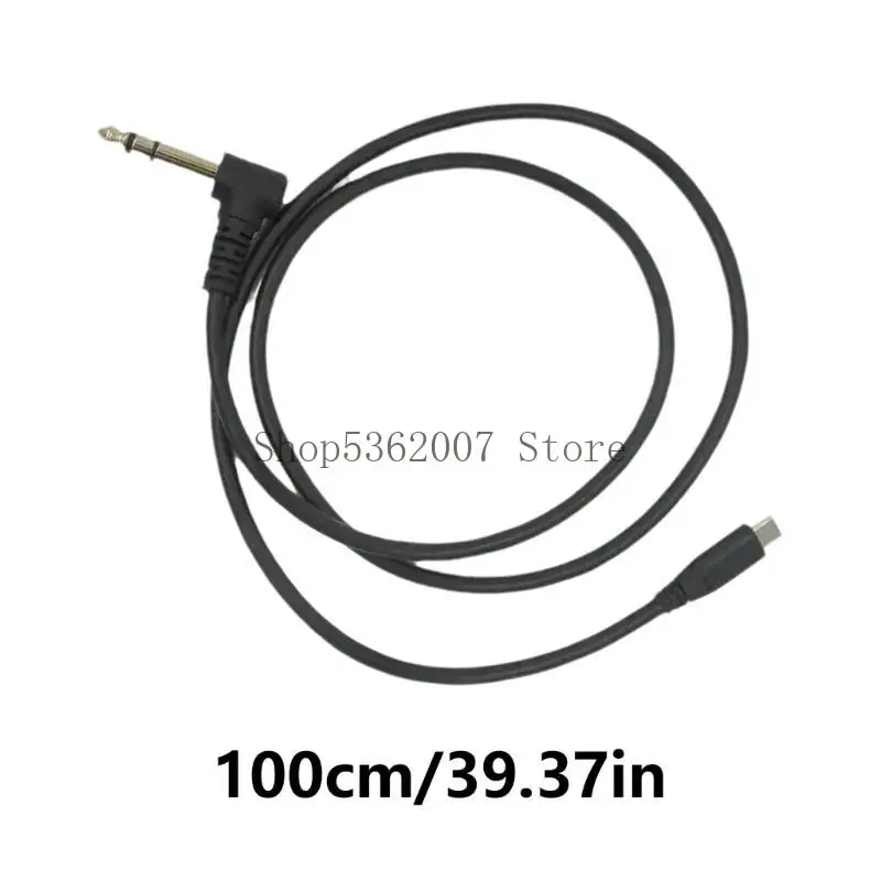 1 метра USB C до 6,35 мм двойной канал мужской кабельный проволока для высокого слухового 40JB