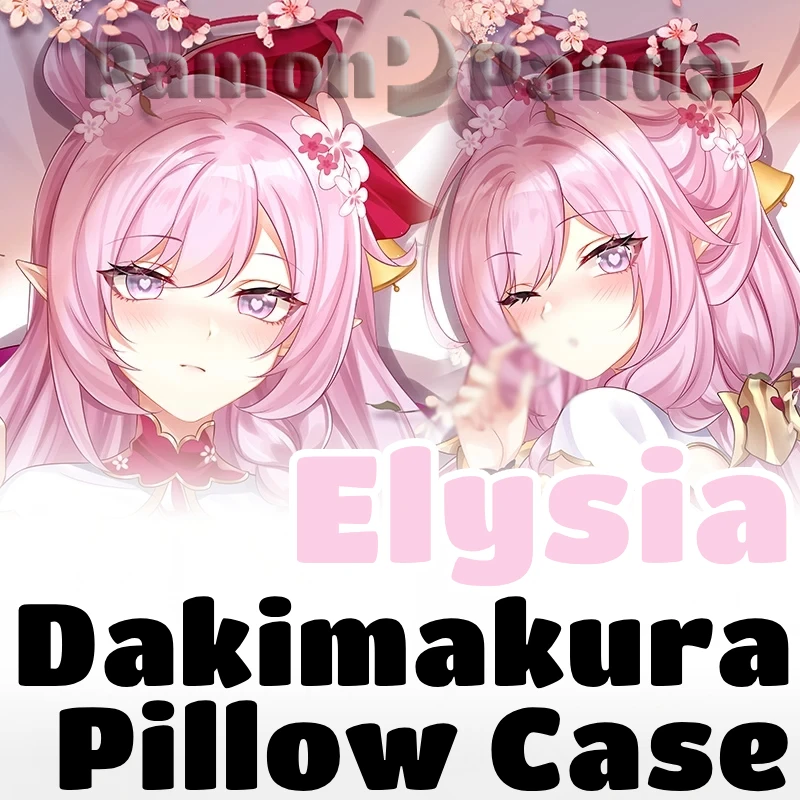 Elysia Dakimakura Honkai Impact Game Hugging Pillow Case Full Body Cushion Cover Pillowcase Home Bedding Decor Otaku Gift MKL