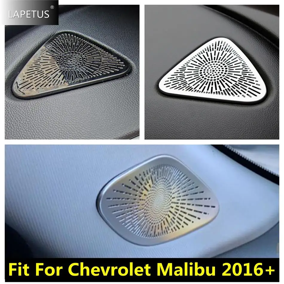 

Car Accessories Pillar A Speaker Sound Tweeter / Dashboard AC Air Vent Outlet Decor Cover Trim For Chevrolet Malibu 2016 - 2020