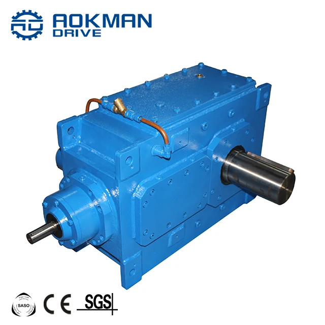 AOKMAN B Series Right Angle Gearbox for Plastic Extruder