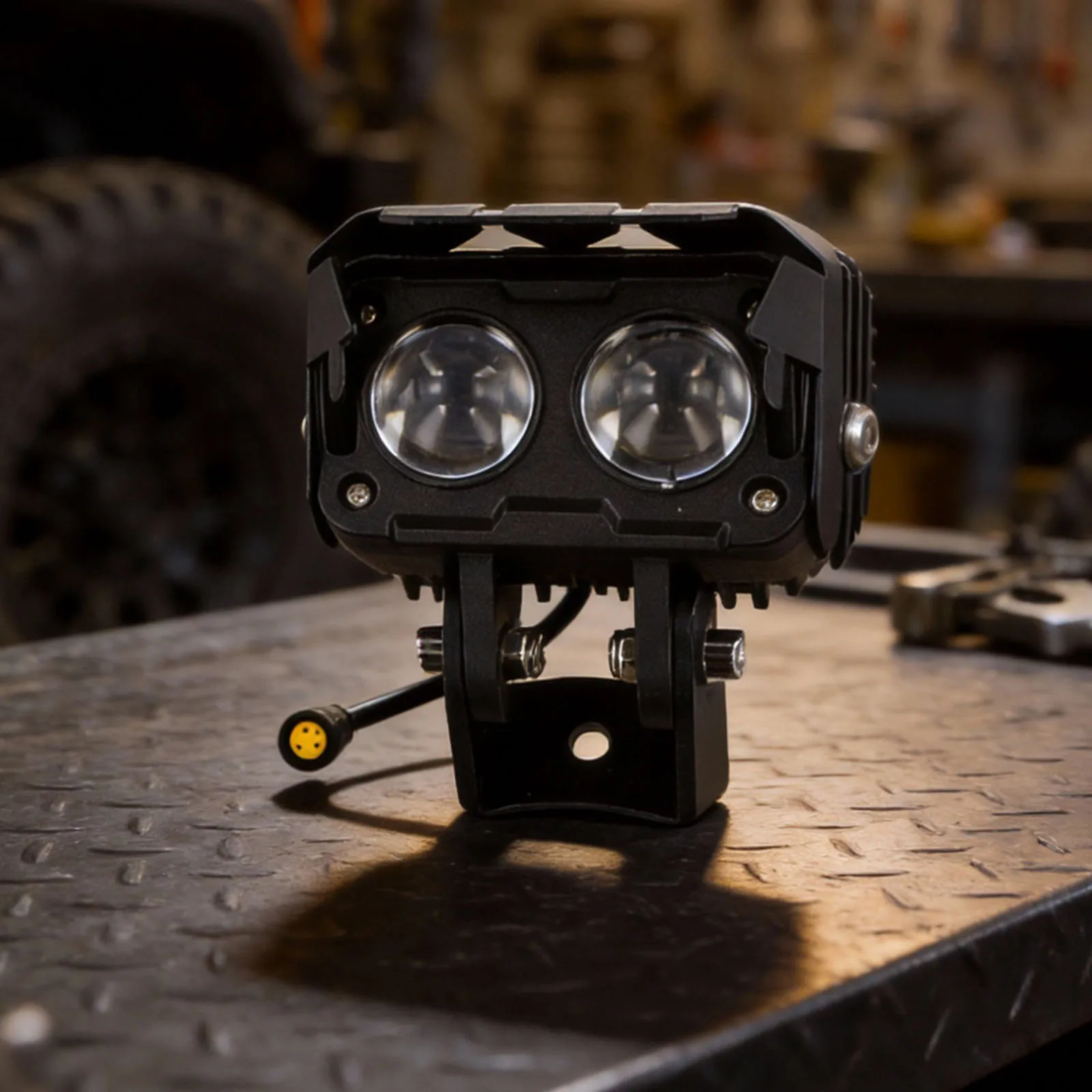 

Фара для электрического скутера, 286 г, легкая установка, аксессуар для фары скутера, легкая конструкция