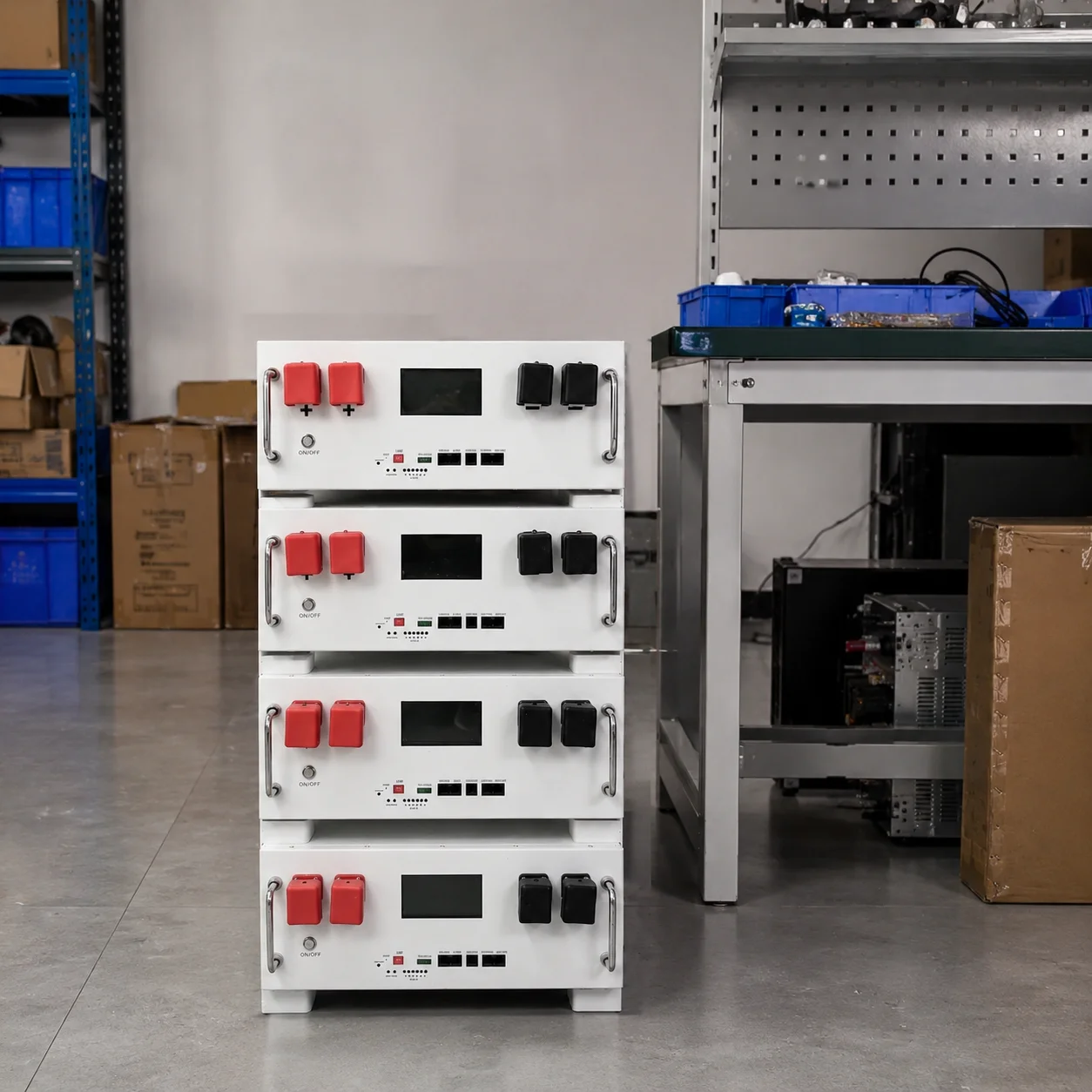 High Voltage 20kWh Commercial Industrial Small Energy Storage System IP54 Waterproof LiFePO4 Battery Cabinet Outdoor Solar BESS