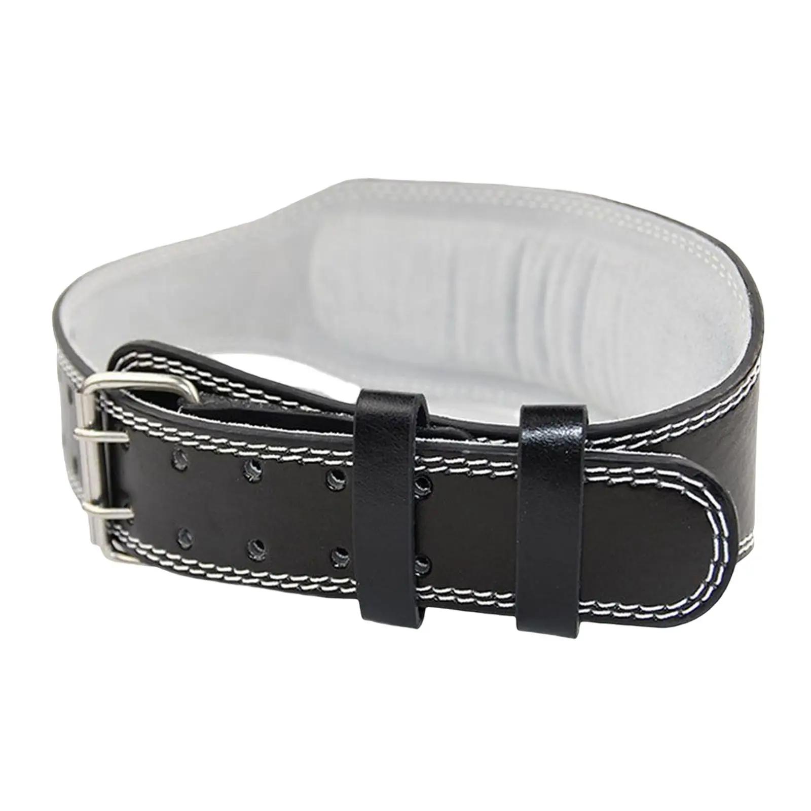Weight lifting Belt for Men, 4.5 Inch Wide Leather Weight Belt, Gym Belt or Squats, Deadlift, Strength Training