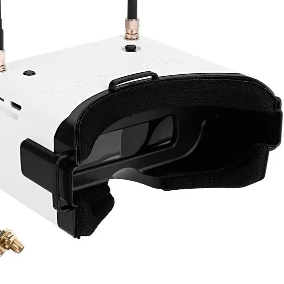 Hawkeye 5.8GHz FPV Goggles 5CH Broadcast Mode 10KM Transmission 155° Lens 1280x720p/60fps HD Goggles For FPV Racing Drone