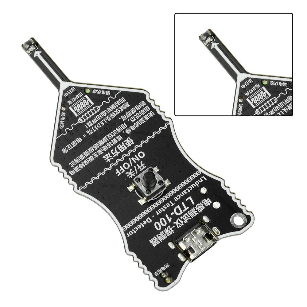 

Rechargeable LTD-100 Type C Inductance Tester Portable Motherboard Coil Tester with Audible Beep for Circuit Repair