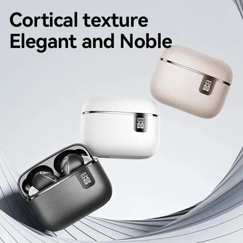 Imagen 2 del producto E20 ENC auriculares inalámbricos InEar Bluetooth5.3 auriculares deportivos estéreo auriculares con reducción de ruido con micrófono pantalla Digital LED