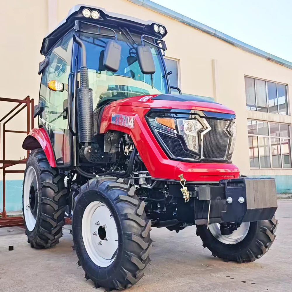70HP 4WD Farm Tractor CE Euro5 EPA Diesel Engine Agricultural Wheeled Tractor For Farm Orchard Cultivation