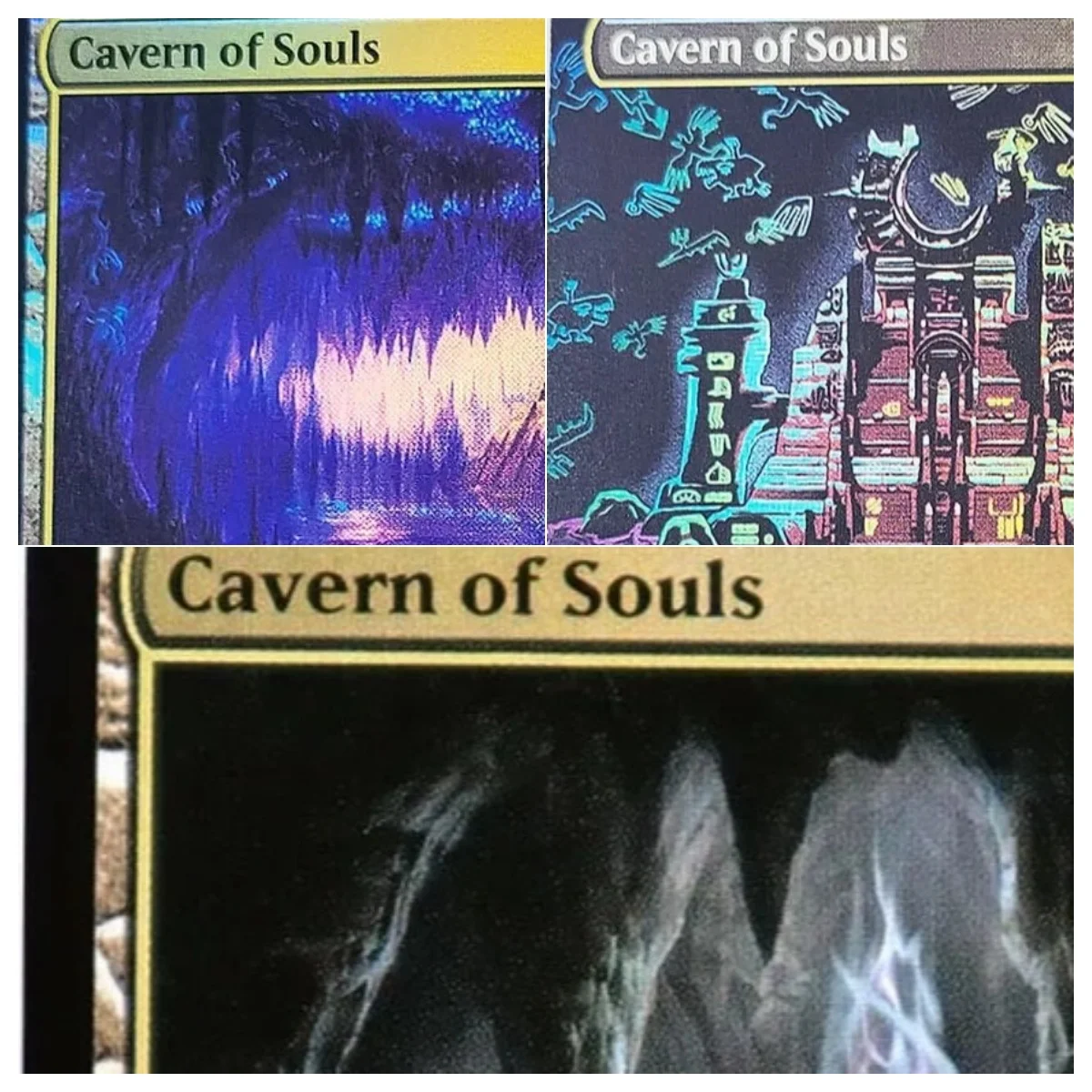 

TCG Magical Proxy Cards black Game [ Cavern of Souls ] -Top High Quality Proxy Gathering Board Playing Game Trading Cards Proxy