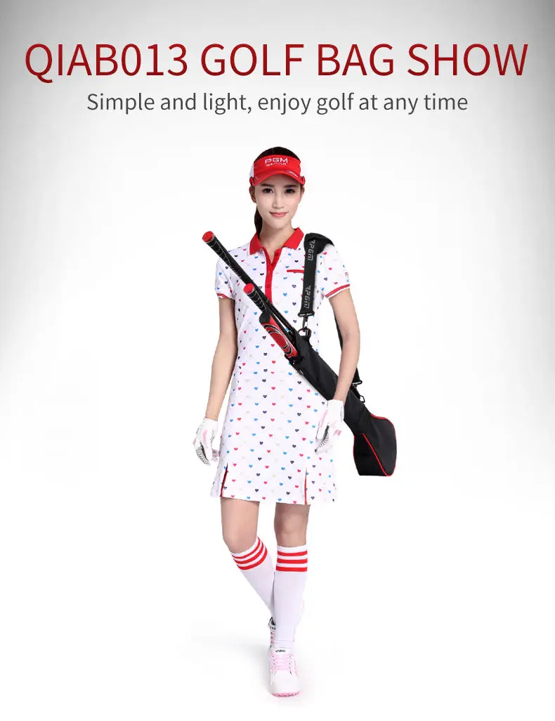 PGM جولف الأحد أكياس ممارسة حقيبة يمكن أن تحمل 3 نوادي جولف بندقية حقيبة خفيفة الوزن QIAB013 المحمولة والأزياء حقيبة أقلام جولف صغيرة #3
