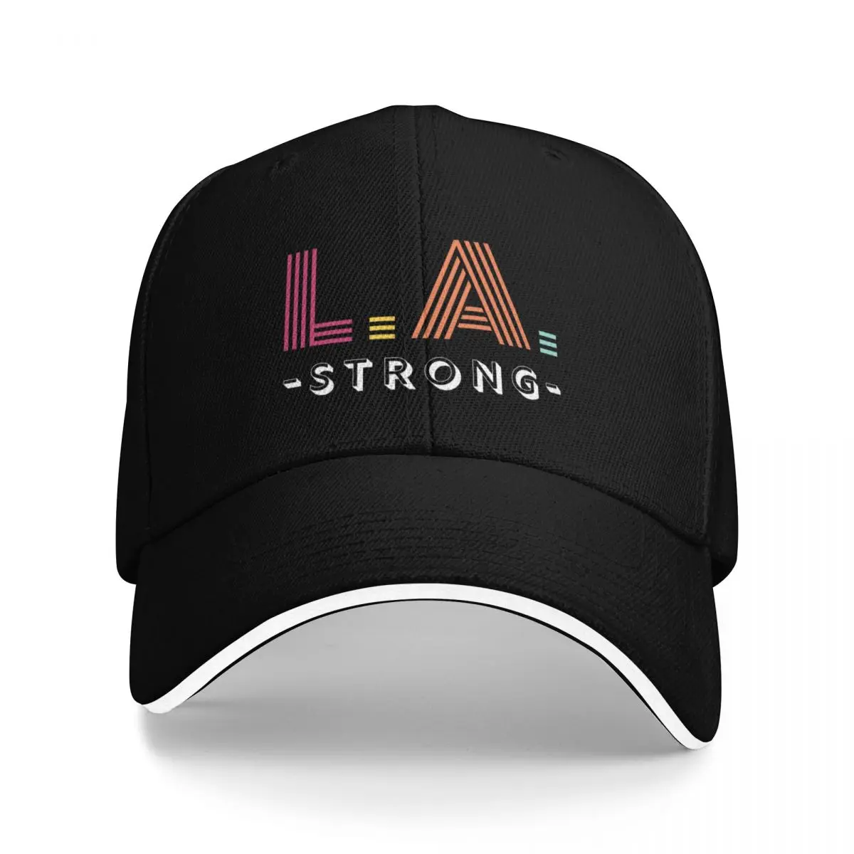 

Л.А. сильный, поддержка Los Angeles Fire Victims, 100% одаренных прибыль Бейсбольная кепка Дропшиппинг Rave Golf Женская Мужская