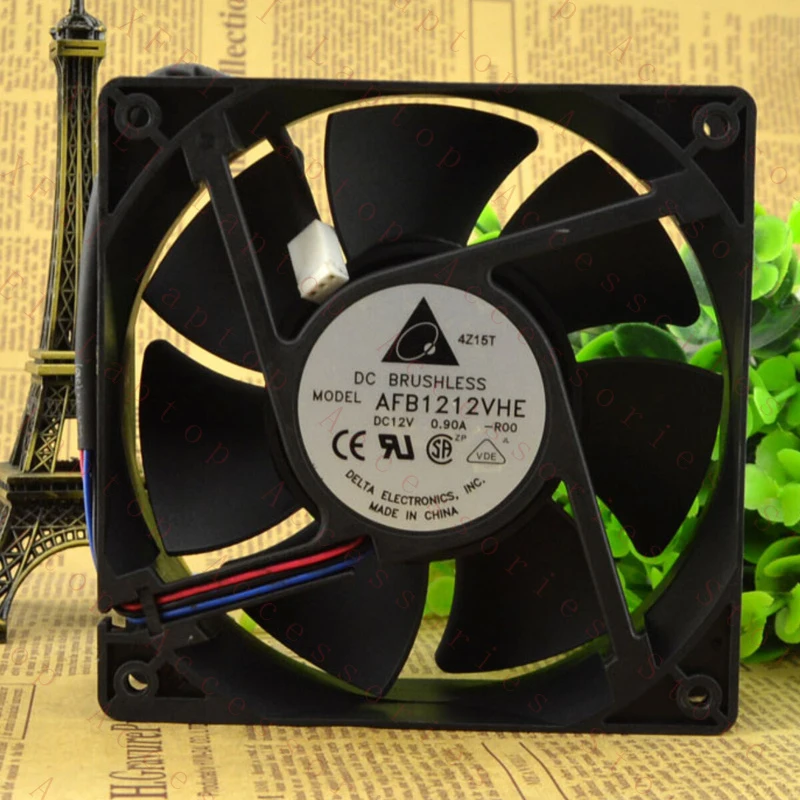 D  1PC AFB1212VHE-R00 Cooling Fan Graphics Card DC12V 0.9A 3Pin New