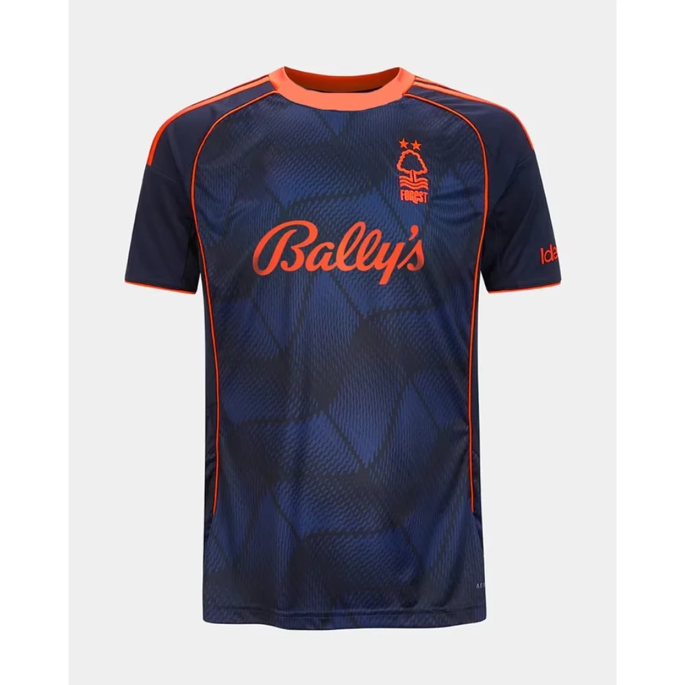 

25-26 Nottingham Forest FC Home and Away Footbool Jersey T-shirt 3D Printed Comfortbale T-shirt Same for Adults and Children
