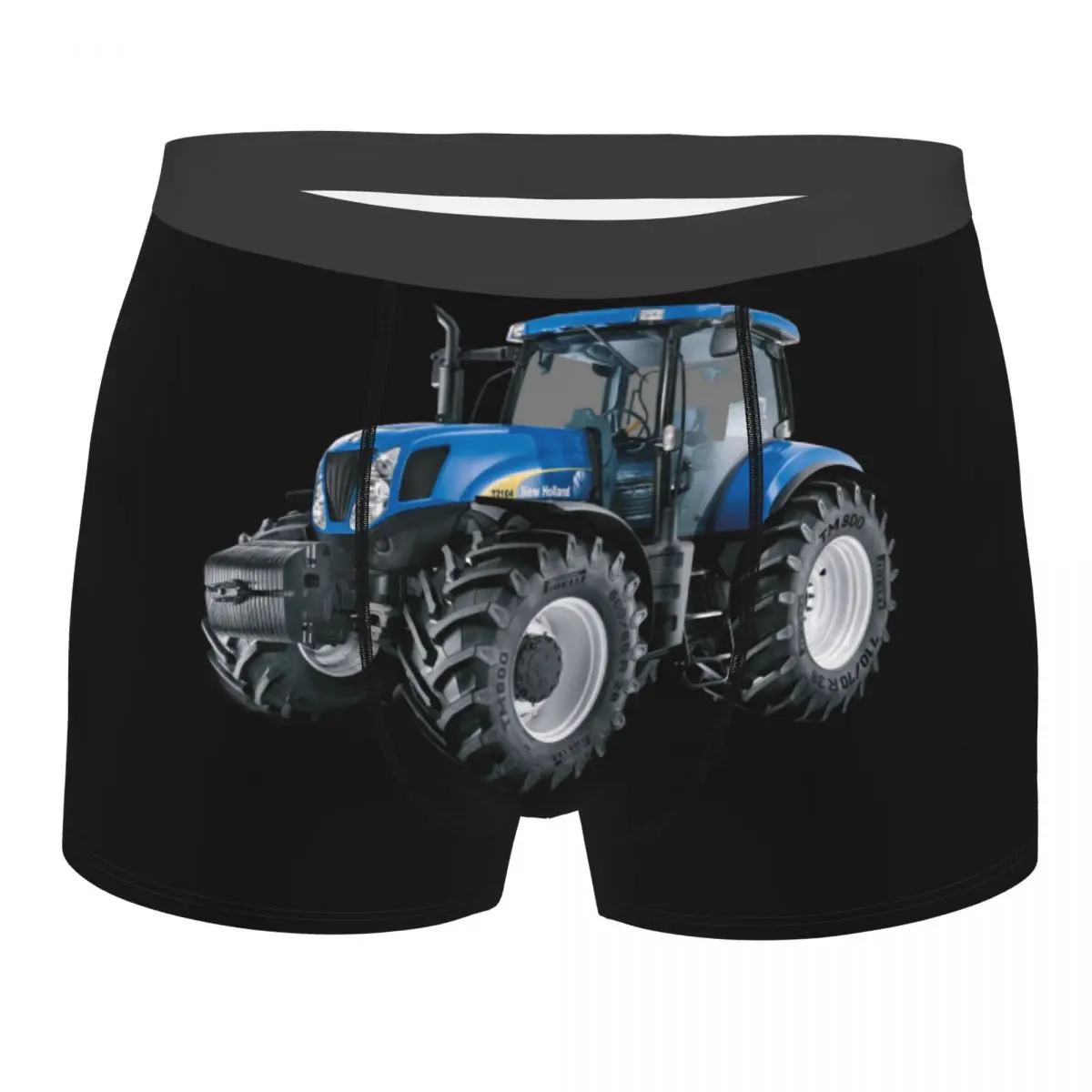 

Custom Tractor Boxer Shorts For Men 3D Printed Underwear Panties Briefs Soft Underpants