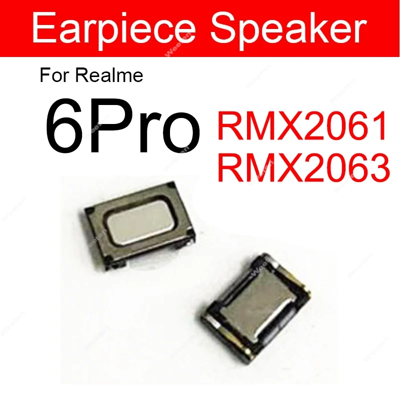 Głośnik słuchawki Flex Cable dla OPPO Realme 6 6i 6S 7 Pro 7i 8 Pro 8i 8S górne ucho głośnik odbiornik słuchawki części zamienne do napraw — zdjęcie 6