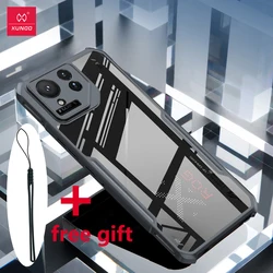 For ASUS ROG Phone 9 Pro, 9 Case XUNDD Airbags Shockproof Transparent PC + TPU Protective Back Bumper