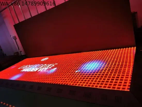Custom Weatherproof Outdoor LED DisplayP2.9 P3.9 Interative Floor Display For Event Show