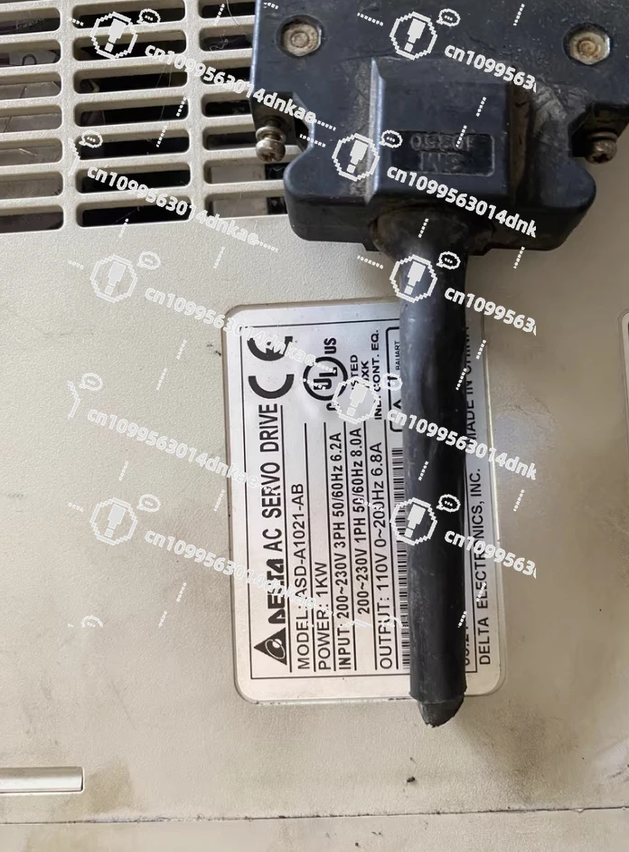 محرك سيرفو 0.9 كيلو وات محرك سيرفو: ASD-A1021-AB محرك سيرفو: ECMA-G31309PS #1