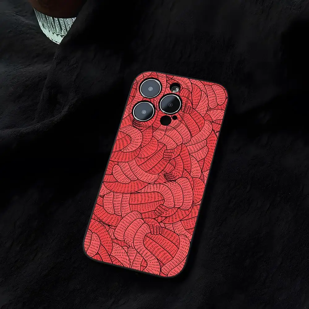 Polly Ellow Print Funda Covers, iPhone 14 16 13 11 15Pro Max 12 Pro Max Mini Xr Xs X 7 Plus