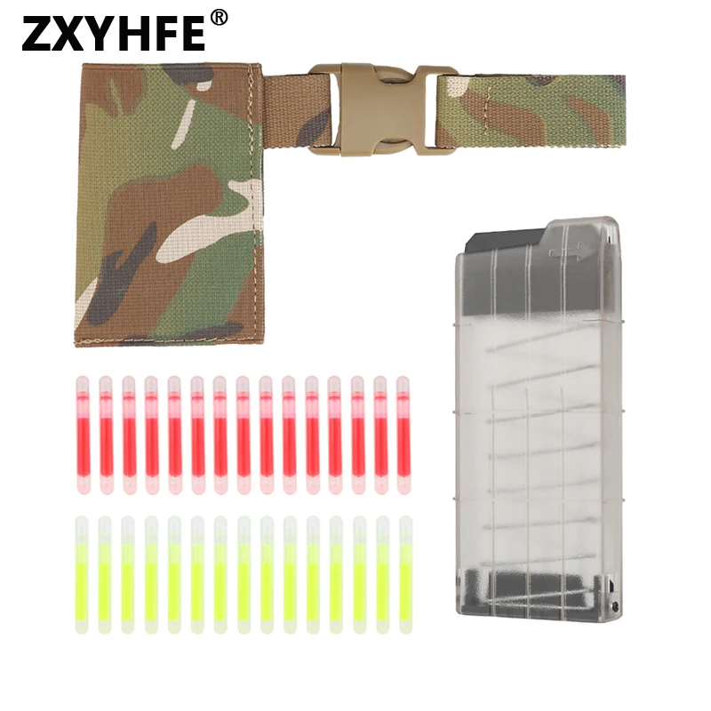 

ZXYHFE Tactical Distribution Box for Light Sticks Camping Equipment Fluorescence Emergency Safety Marking Signal Accessories